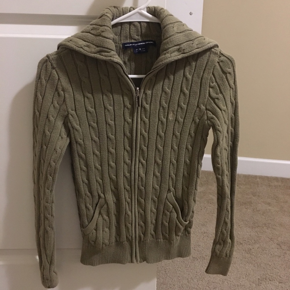 Polo Ralph Lauren zip up sweater